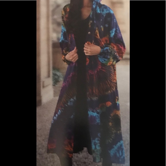 Sacred Threads Jackets & Blazers - 219833LG/GR/GR Sacred Threads Tye Dye Jacket